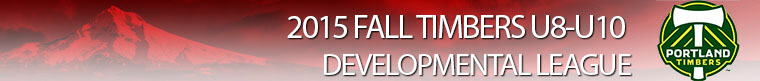 2015 Fall Timbers U8-U10 Development League banner